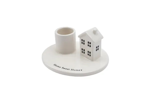 Ceramic House Candle Holder