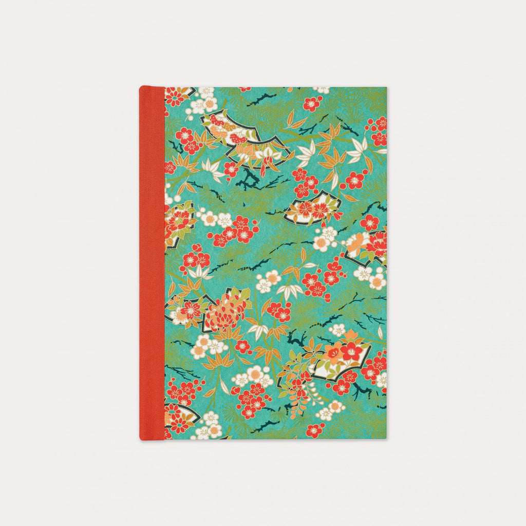 A5 Journal - Orange Blossom Teal
