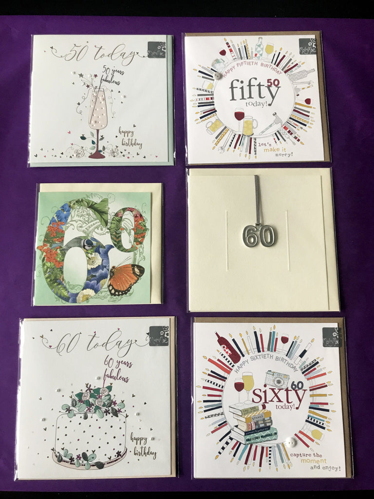 Cards - Age 50 and 60