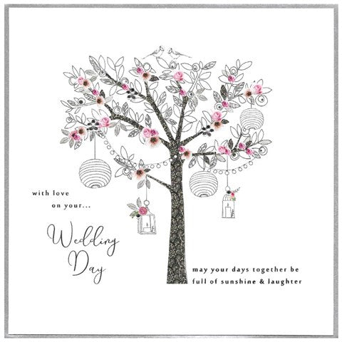 Cards - Wedding Day Tree