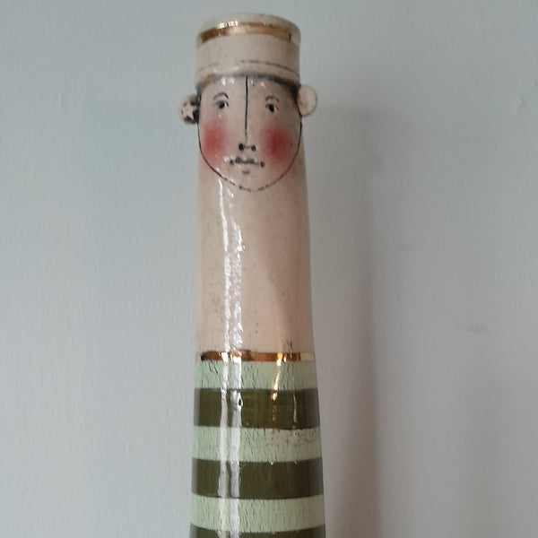 Candlestick Striped Boy - Sarah Saunders