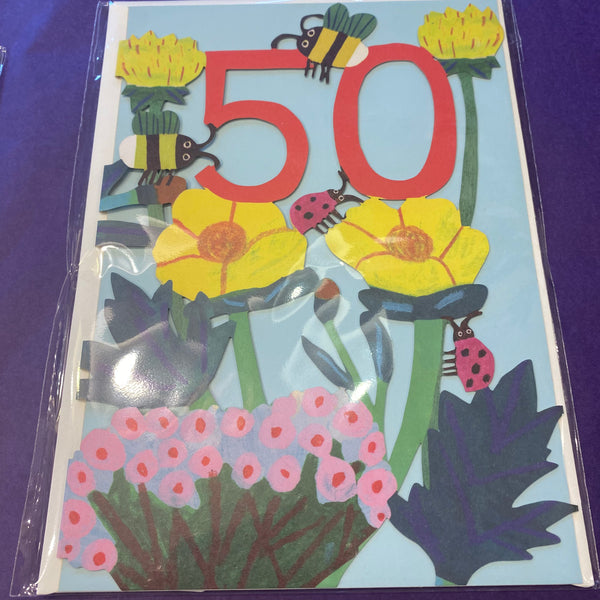Age Cards - 40, 50, 70, 80 cutouts