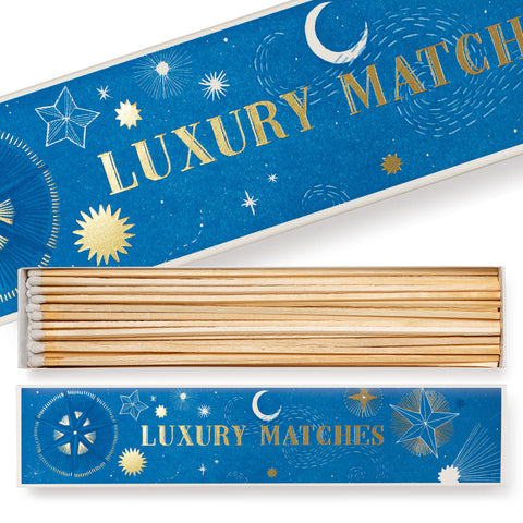 Extra Long Luxury Matches - Starry Sky