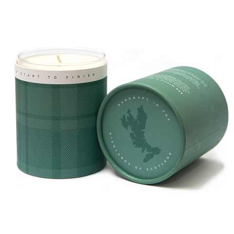 Bog Myrtle and Fresh Mint Candle in Glass