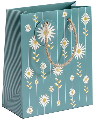 Gift Bags -  Daisy Teal