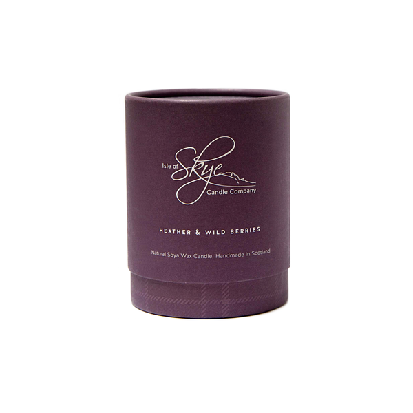 Heather and Wild Berry Candle in Glass