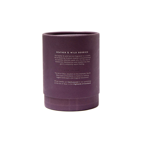 Heather and Wild Berry Candle in Glass