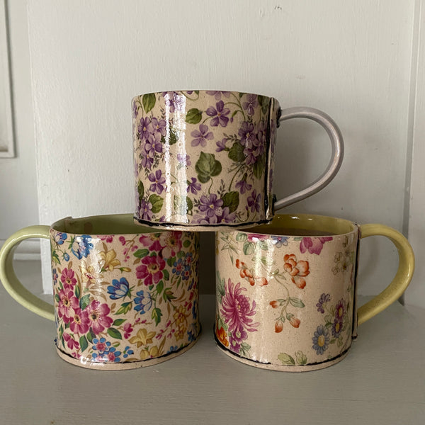 Small Floral Mugs - Virginia Graham