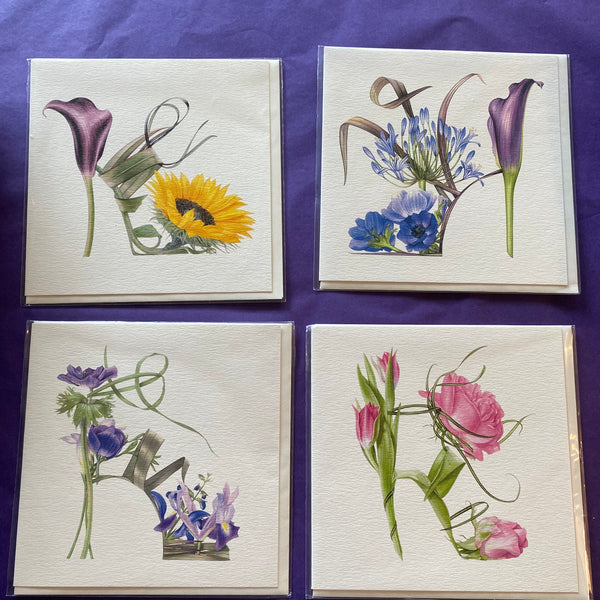 Cards - Flower Shoes