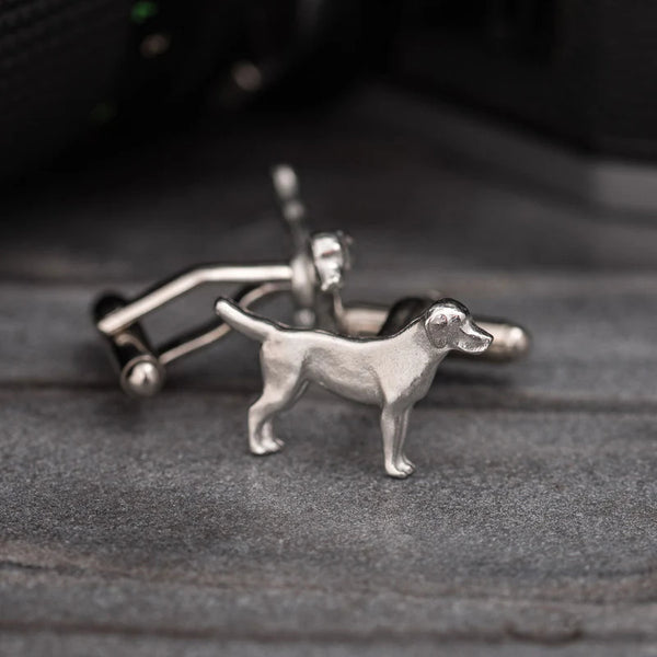 Pewter Labrador Cufflinks