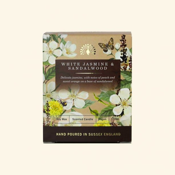White Jasmine and Sandalwood Candle