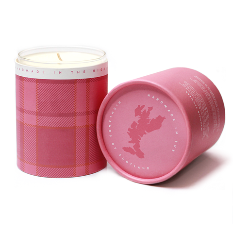 Machair Flowers Candle in Glass