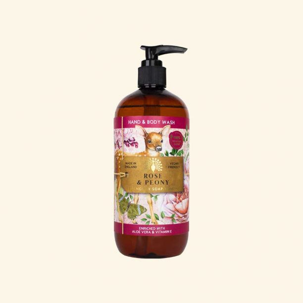 Rose and Peony Hand and Body Wash