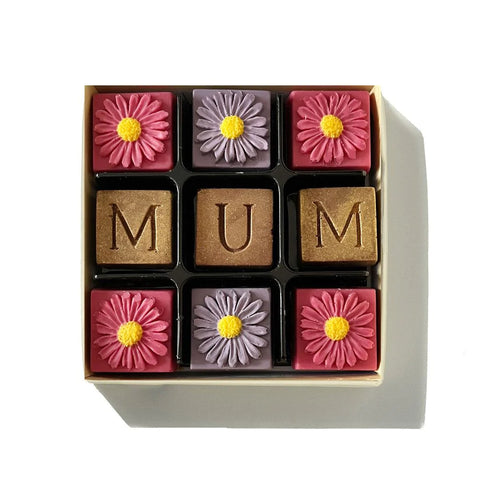 Mum Belgian Flower Chocolates