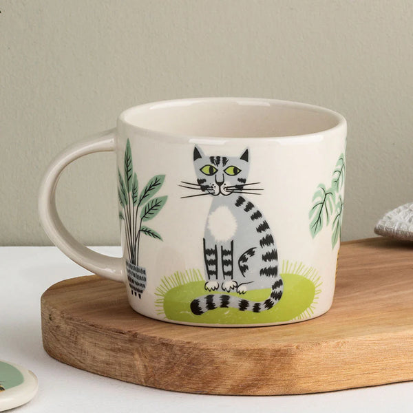 Cat Mug by Hannah Turner
