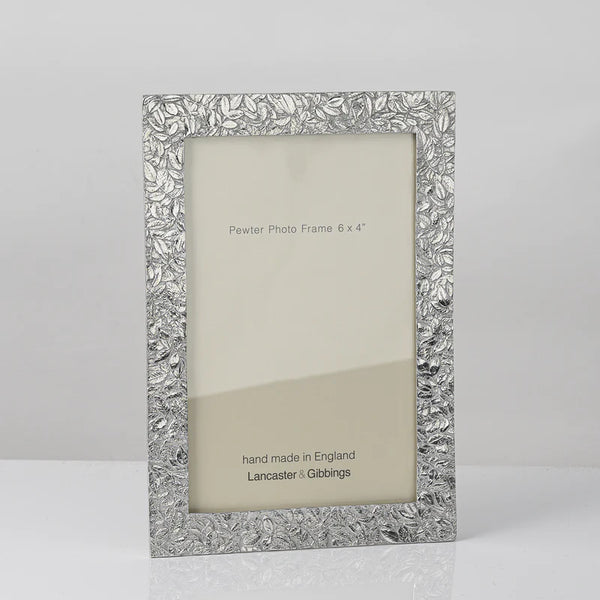 Hedgerow Pewter Photo Frame