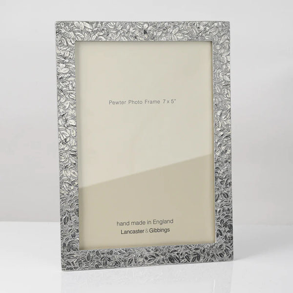 Hedgerow Pewter Photo Frame