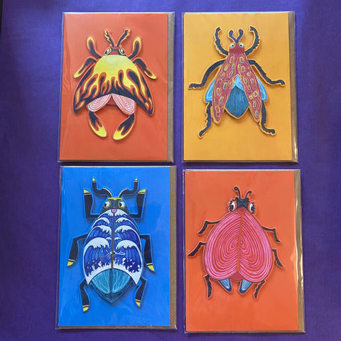 Birthday Cards - Bugs and Insects
