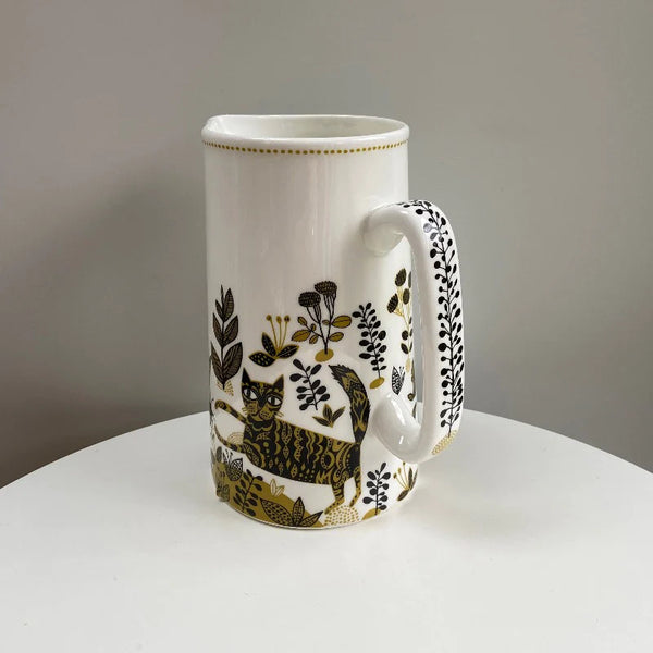 Yellow Cat Jug