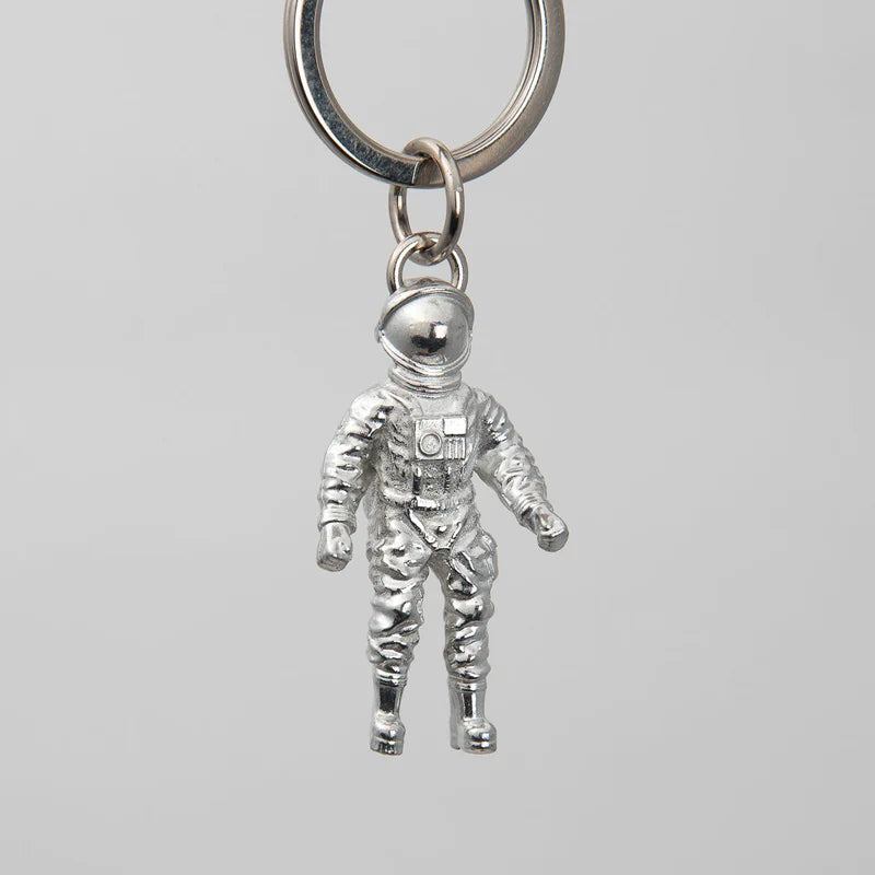 Astronaut Key ring Pewter