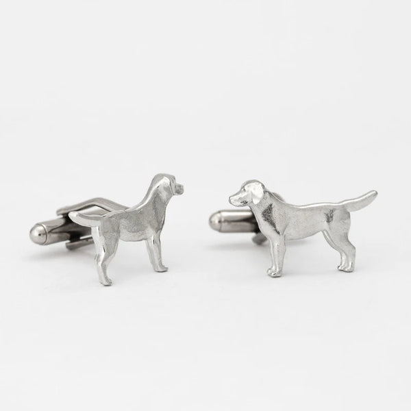 Pewter Labrador Cufflinks