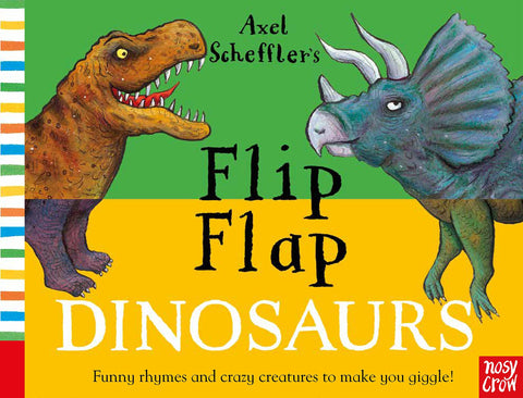 Axel Scheffler Flip Flap Dinosaur Book