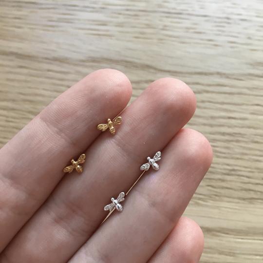 Mini Bee Stud Earrings