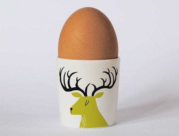 Egg cup -Happiness is being in the Countryside