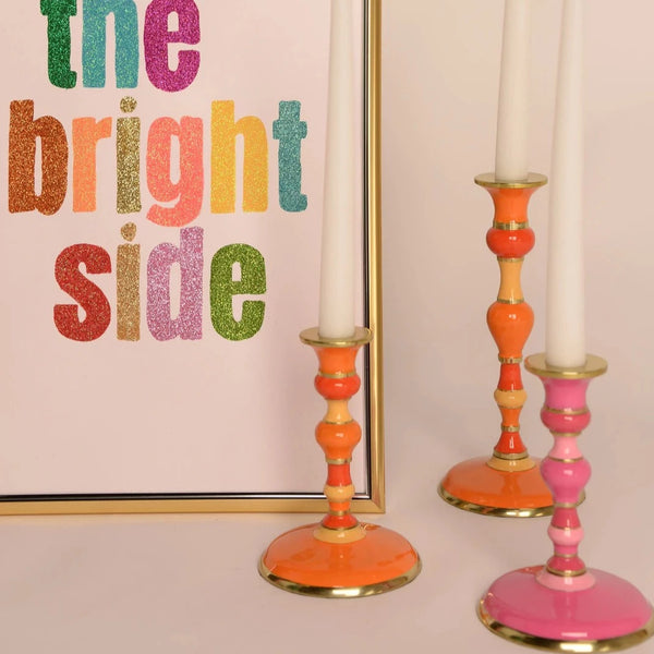 Enamel Candlesticks