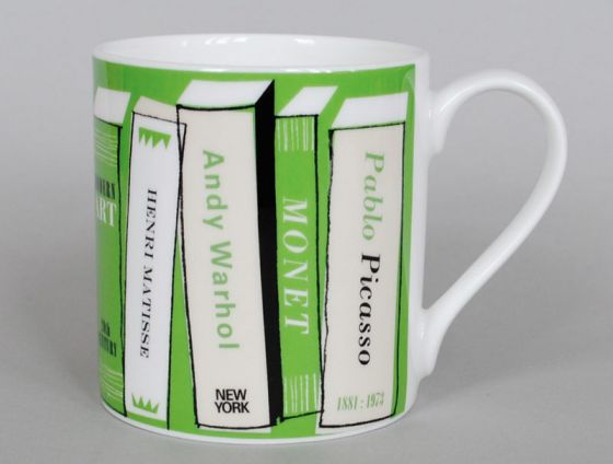 Library of Art Books Mug
