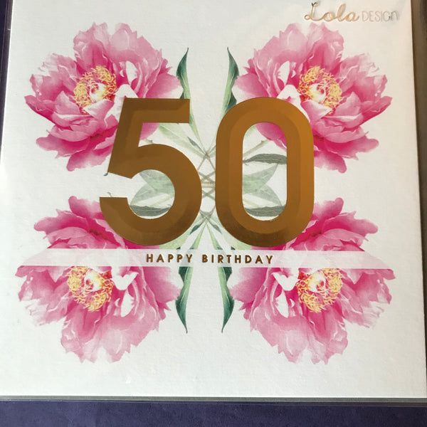 Cards - Age 50 and 60
