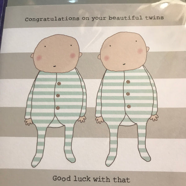 Cards - New Baby 1 inc Twins