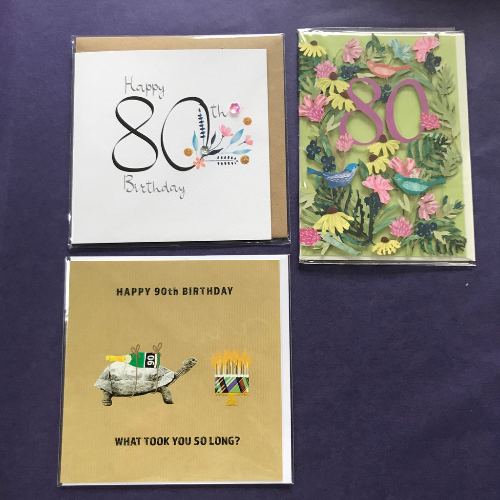 Cards -  Age 80 and 90 part 2