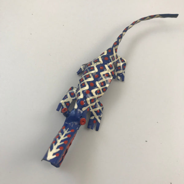 Hand painted metal animals