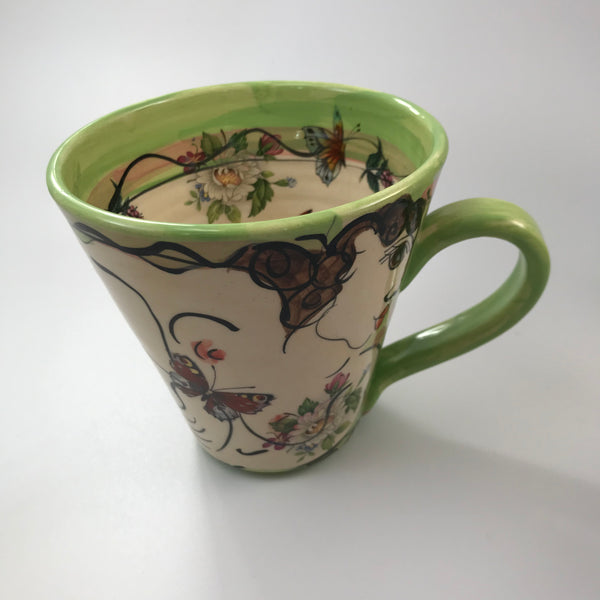 Floral Mugs by Karen Atherley