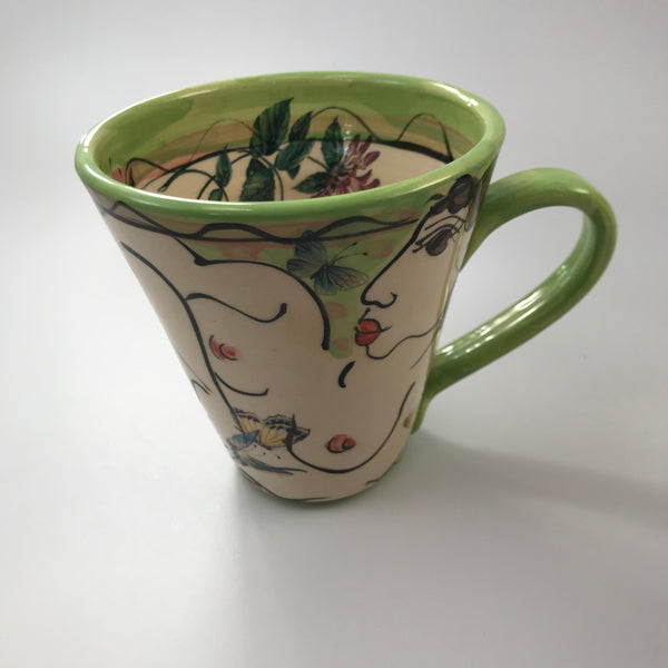 Floral Mugs by Karen Atherley