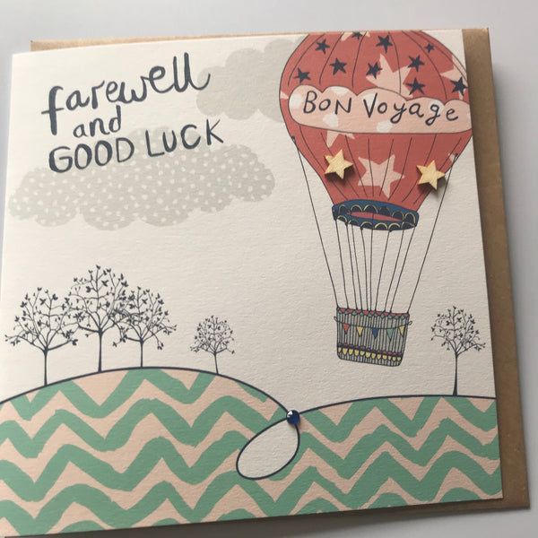Cards - Bon Voyage, Farewell, Good Luck
