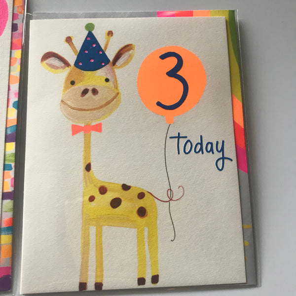 Age Cards - Two, Three, Four, Five