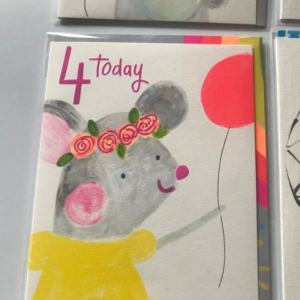 Age Cards - Two, Three, Four, Five