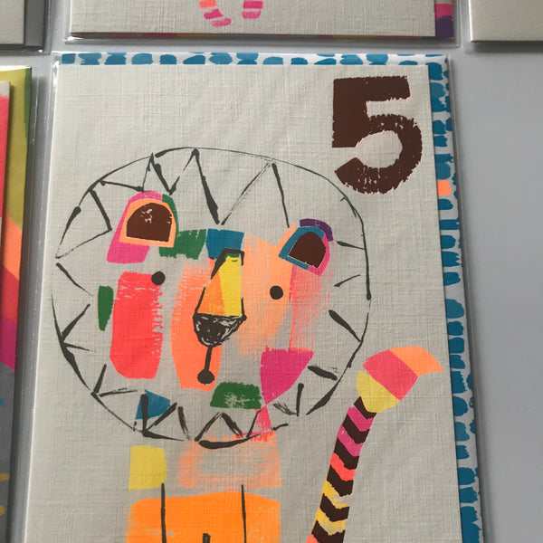 Age Cards - Two, Three, Four, Five