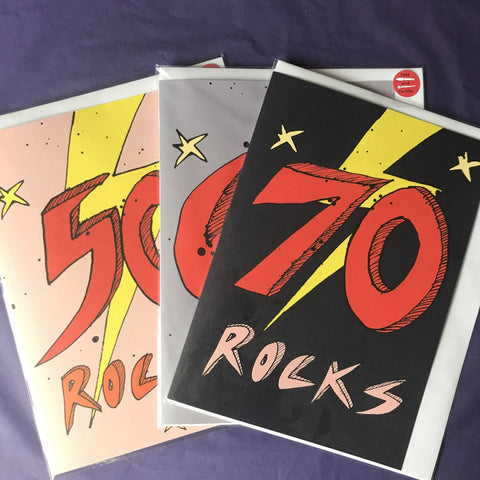 Cards - Really Big Age 50,60,70