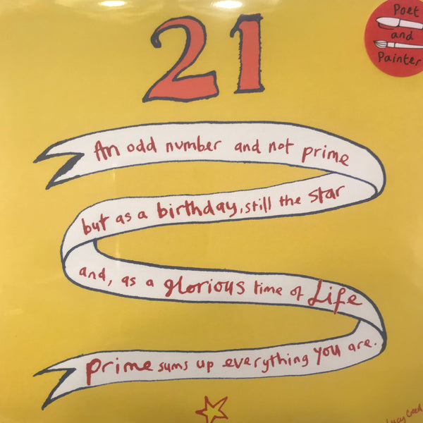 Age cards - Age 18 21