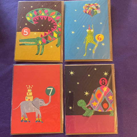 Cards - Age Five, Six, Seven, Eight