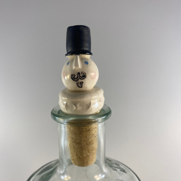 Top hat man Bottle Stopper