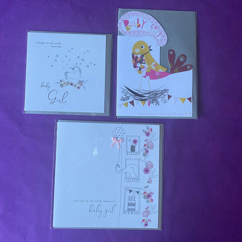 Cards - New Baby Girl