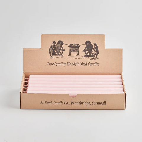 Coloured Dinner Candles  - Pink
