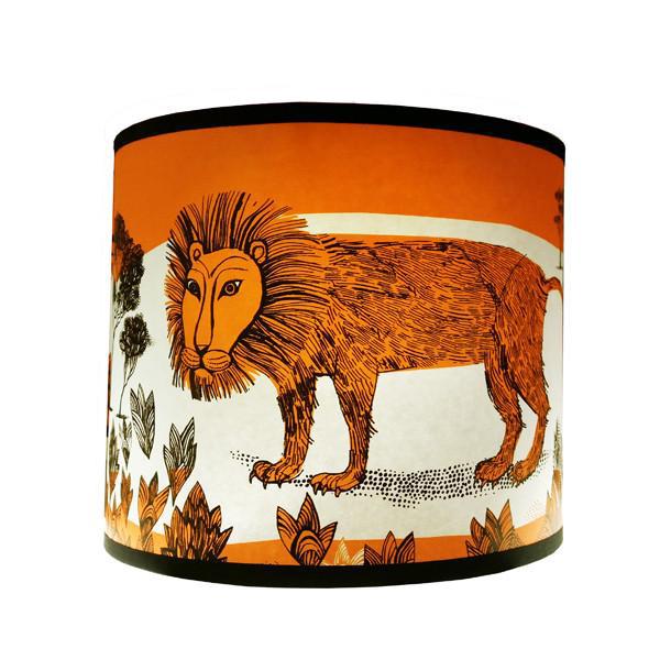 Lion Lampshade Orange