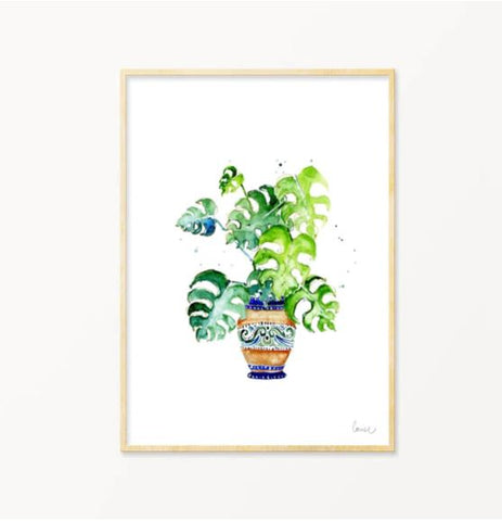Monstera Deliciosa Print